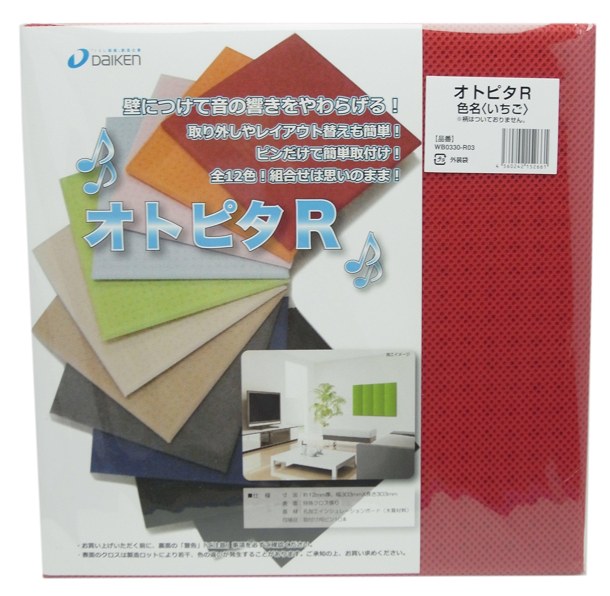 

DAIKEN Otopita R12X303X303мм 2 шт. Название цвета Strawberry WB0330-R03