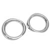 2PCS Car Front Fog Light Ring Cover Trim Chrome Plated Glossy Replacement for CHR 2016‑2018