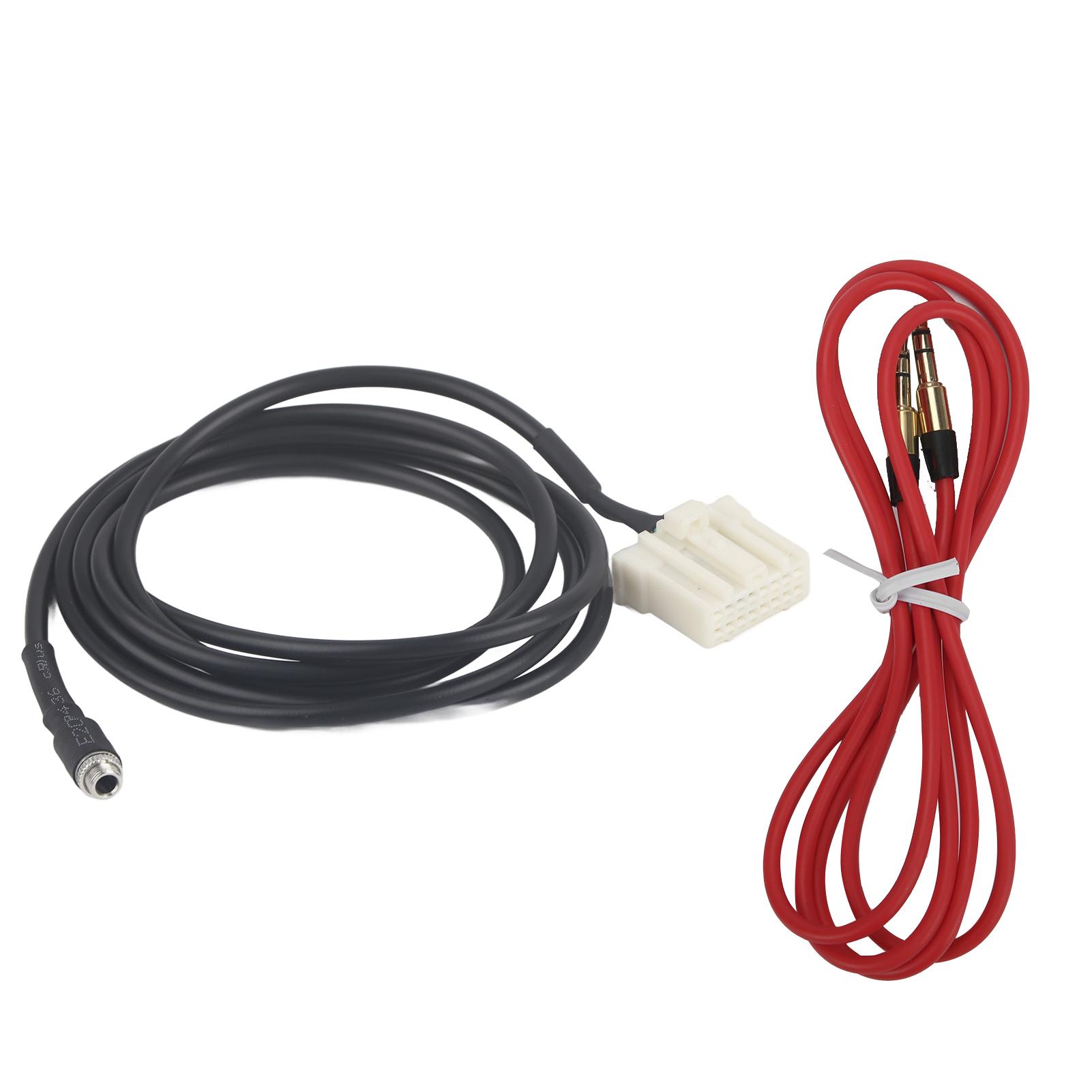 

Car AUX IN Cable Module Audio Adapter Connector Fit for Mazda 2356MX5RX8