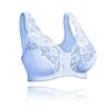 Plus Size Front Closure Lace Bra - Sexy European and American Style Corset for Large Busts