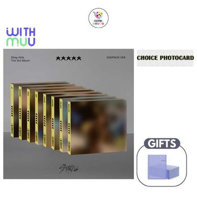 WITHMUU "Choosable Benefit" PHOTO CARD Stray Kids 5-STAR DIGIPACK VER RANDOM
