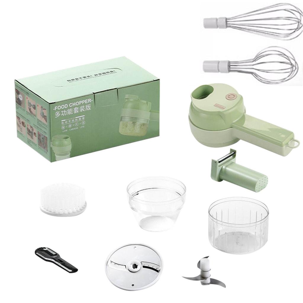Multifunctional Food and Baby Food Processor for Home Kitchen - Vegetable Cutter for Meal Prep and Purees