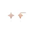 STONEHENGE Starglow 14K Rose Gold Earrings SA25D15K
