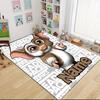 Custom Name Creativity Carpet Rug Customizable Soft Washable Anti-Slip Home Living Room Sofa Mats Personalized Rug. 0909113