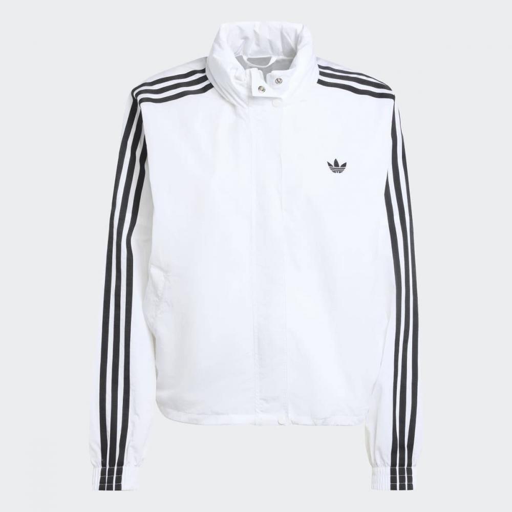 Adidas Women S Sporty 3 StripeS Windbreaker Jx1450