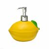 Vinyl Lemon Soap Dispenser Press Bottle Decorative Hand Sanitizer Bottle Yellow Fruit Shampoo Soap Dispenser Birthday Gift
