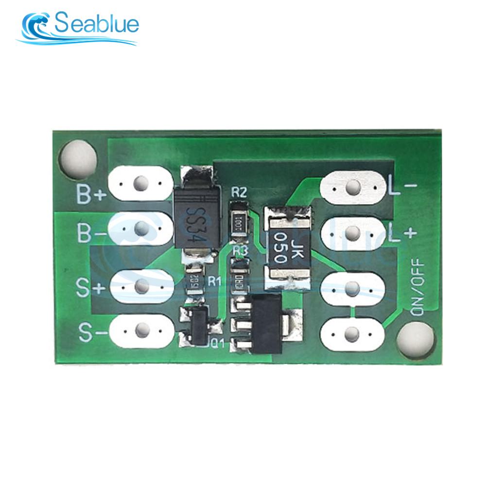 3Pcs Automatic Solar Panel Battery Charger Board Night Light LED Lamp Control Switch Battery Charger Charging Controller Module