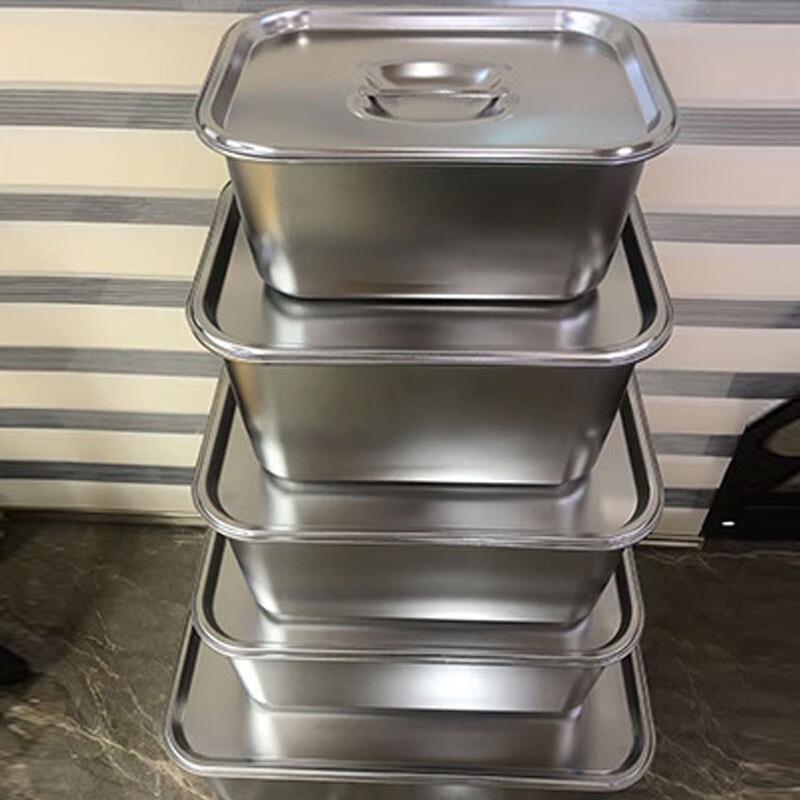 Anyi 304 Stainless Steel Rectangular Serving Pan