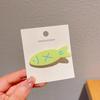Sweet Cute Candy Color Fish Hair Side Clips Female Broken Hair Duckbill Clip Children Do Not Hurt The Side Forehead Bangs Clip