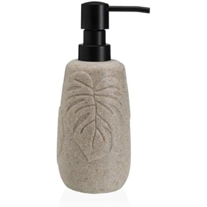 Distributeur de savon - VERSA - Palm - Résine Plastique - Multicolore - 6,5 x 19 x 6,5 cm