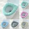 Keep Your Toilet Seat Warm and Cozy Soft and Stretchable Cushion Pad