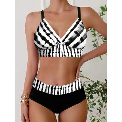 Sexy zweiteilige Damen Bikini Bademode Strand Cross-Border Hot Sale Neu 2025 Chinesische Marke Damen Badeanzug