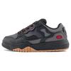 Kappa Casual Color Block Trendy Non-Slip Low-Top Skate Shoes Unisex sneaker Black Gray K0DY5CC16-990