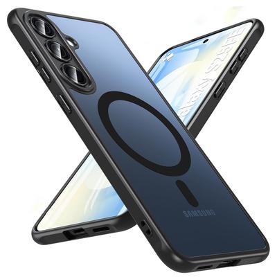 For Magsafe Wireless Charging Magnetic Case For Samsung Galaxy S25 FE S25FE 5G Shockproof Matte Back Cover Coque