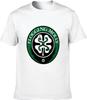 Men's Cotton Shirt Flogging Molly Logo Button Closure White