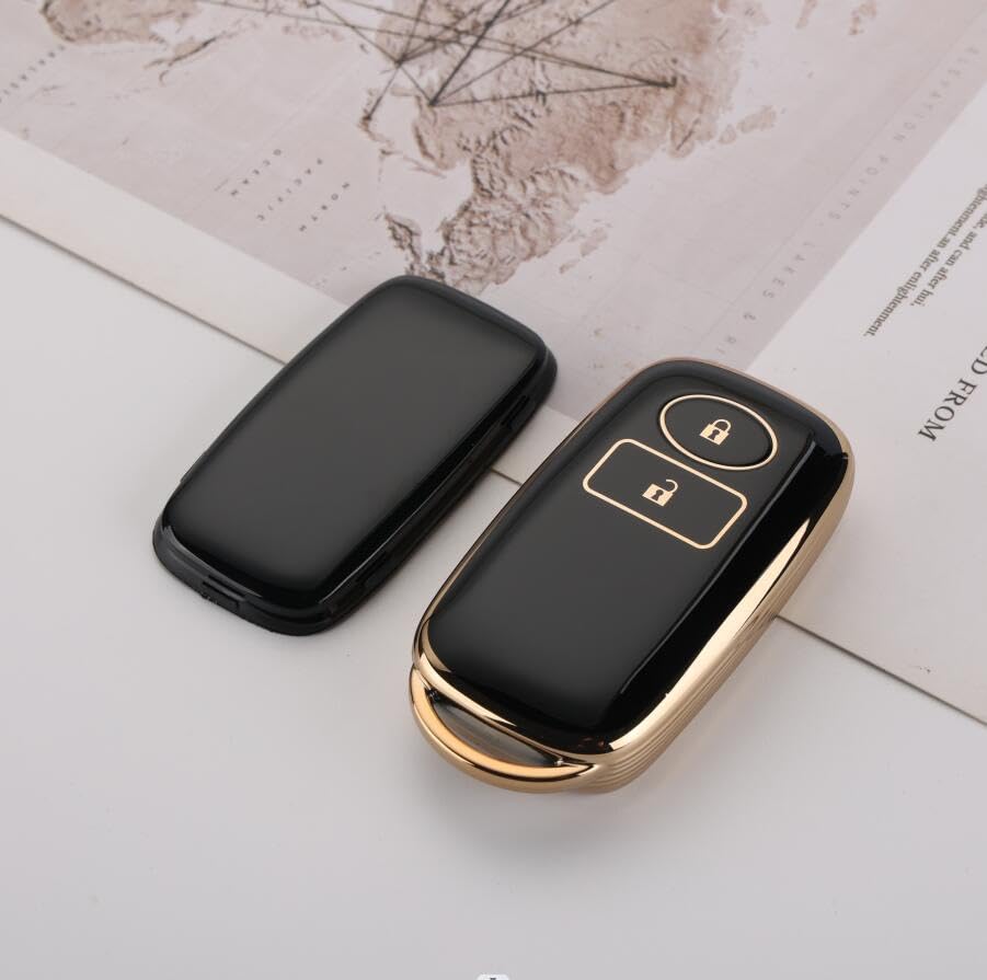 Kinotaka Nøkkelveske for Toyota Daihatsu Ny Ny TPU Nøkkel Silikon Nøkkelveske for Tanto og Ny RAIZE ROCKY TAFT Nøkkeldeksel Rise, Rocky, Taft, Roomy, Deksel,