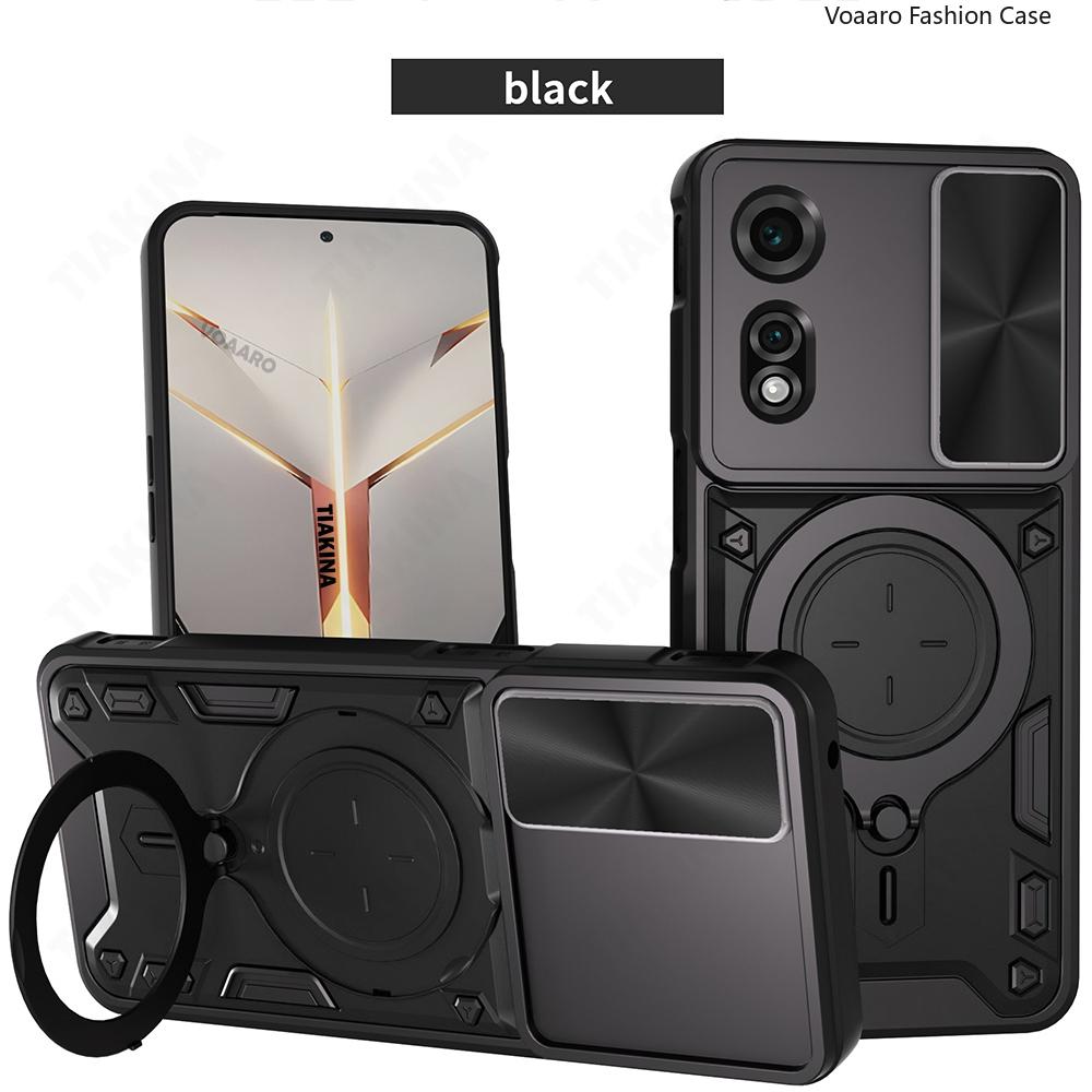 

Чехол-накладка Slide Lens Armor для ZTE nubia Neo 2 5G Чехол для ZTE nubia Neo 2 Чехол с магнитной подставкой-кольцом Защитная задняя крышка ZTEnubia Neo2 чёрный