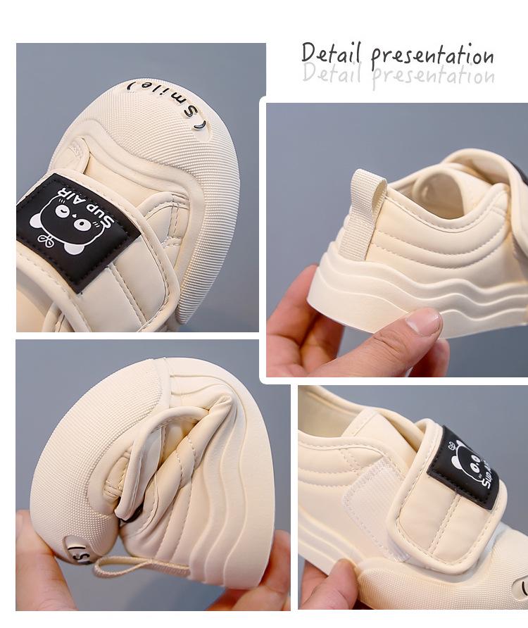 2025 Autumn Kids' Trendy Open-Mouth Smile Shoes – Boys' Big Head, Cute Ugly Style, Girls' Celebrity-Inspired Board Shoes