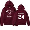Beacon Hills Teen Wolf Stilinski 24 Lahey McCall TV Show Pullover Hip Hop Streetwear Hoodie