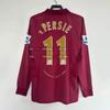 Retro Long Sleeve Soccer Jersey Vintage Football Shirt Men Women Adult Fan Wear Classic Player Style
