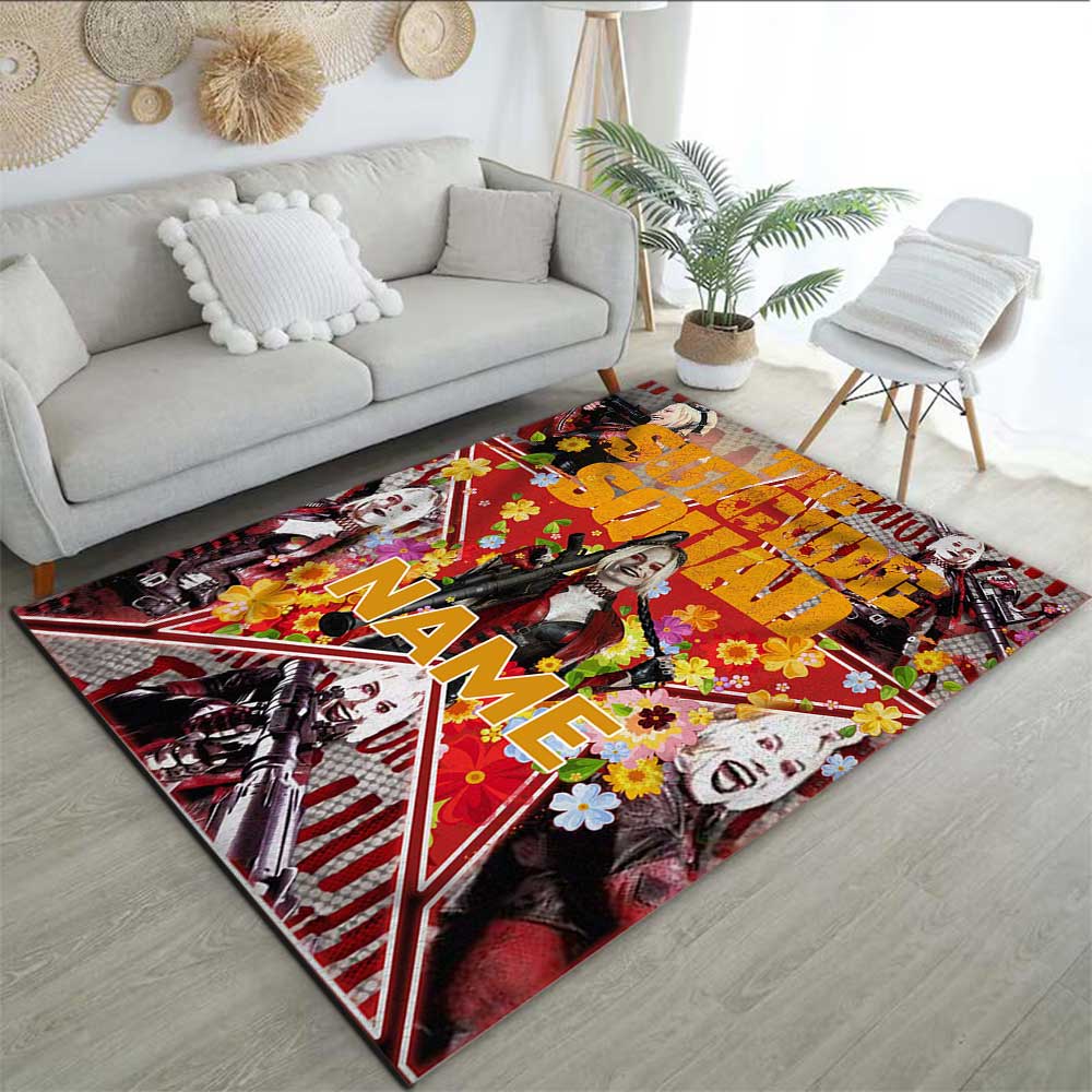 Like Warner Bros. Movies (14) Customize your name rug, office chair cushion, home bedroom living room gift.