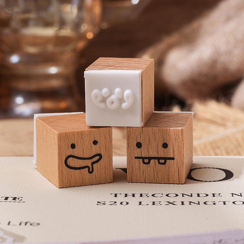 Colorful Butterfly Wooden Stamp for Kids' Diaries