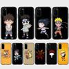 DT92 Cute Naruto Case for Xiaomi Poco X6 X4 M5 M6 F5 F6 C65 C55 C50 C51 C40 Redmi Note 7 8 14C A3X 13C 12C 11 10A 9C Pro Black Sofe Cover
