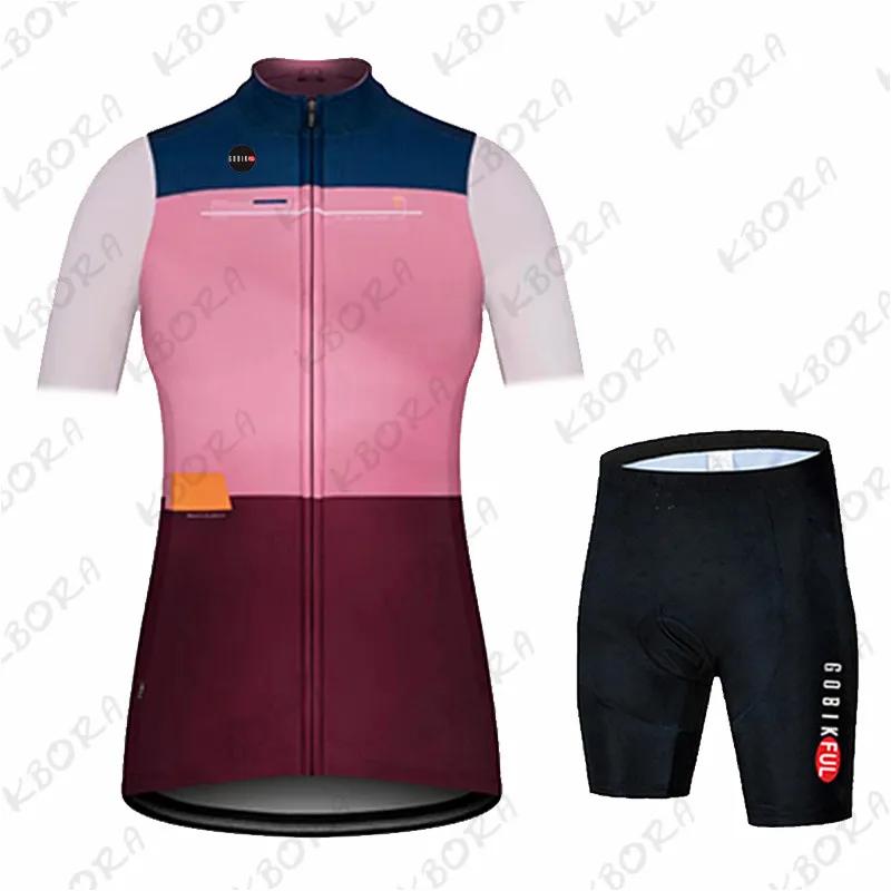2026 Summer Breathable Cycling Suit Set Women Women MTB Bike Cycling Clothing Bicycle Clothes Ropa Ciclismo Cycling Jersey Set