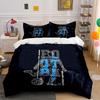 The Legend Football Design Bedding Duvet Cover Set Duvet Cover Pillowcases  (1*Duvet Cover 2*Pillowcases, Without Duvet Insert)