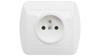 Simon Akord Single Socket Z/U 16A Ip20 White Agz1E/11