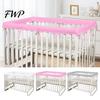 Baby Collision Prevention Rail 1 Set Breathable Mesh Crib Cover, Soft Teething Protector for Safety Rails, Thick Pad Toddler Bed, Edge Guard