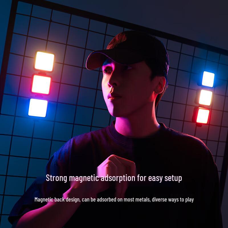 Ulanzi VL49 RGB Tragbares Magnetisches LED-Aufhelllicht