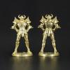 Saint Seiya Metal Brass Anime Figure 5cm Zodiac Sign Glazed Soldier Model Toy Board Game Chess Piece Ornament Gift