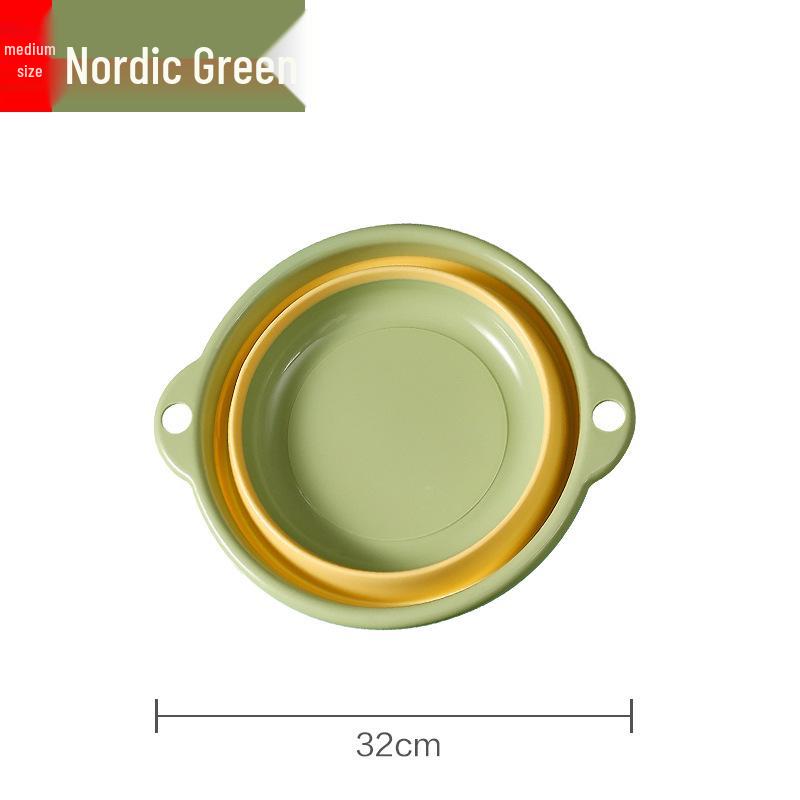 Portable Foldable Washbasin for Hand Washing and Laundry