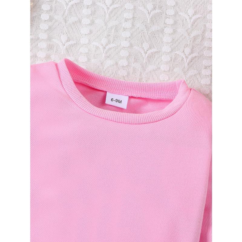 Kids Crewneck Sweatshirt, Cute Cowboy Print Long Sleeve Top