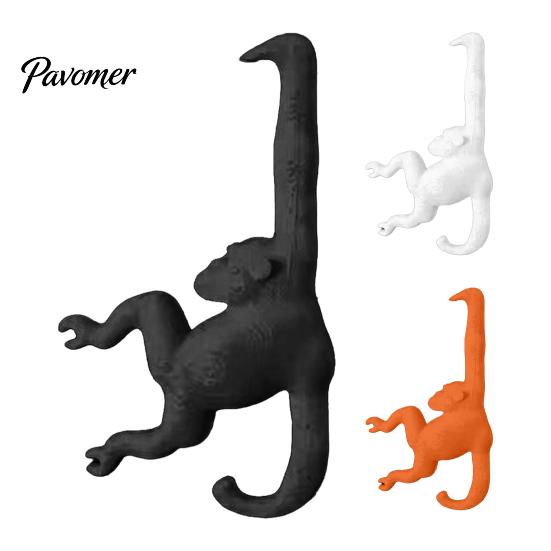 Small Object Organizer Monkey Banana Hook, 3D Printed Under Cabinet Kitchen Hanger Storage Funny Under Shelf Fruit Design Holder Hook for Bananas,