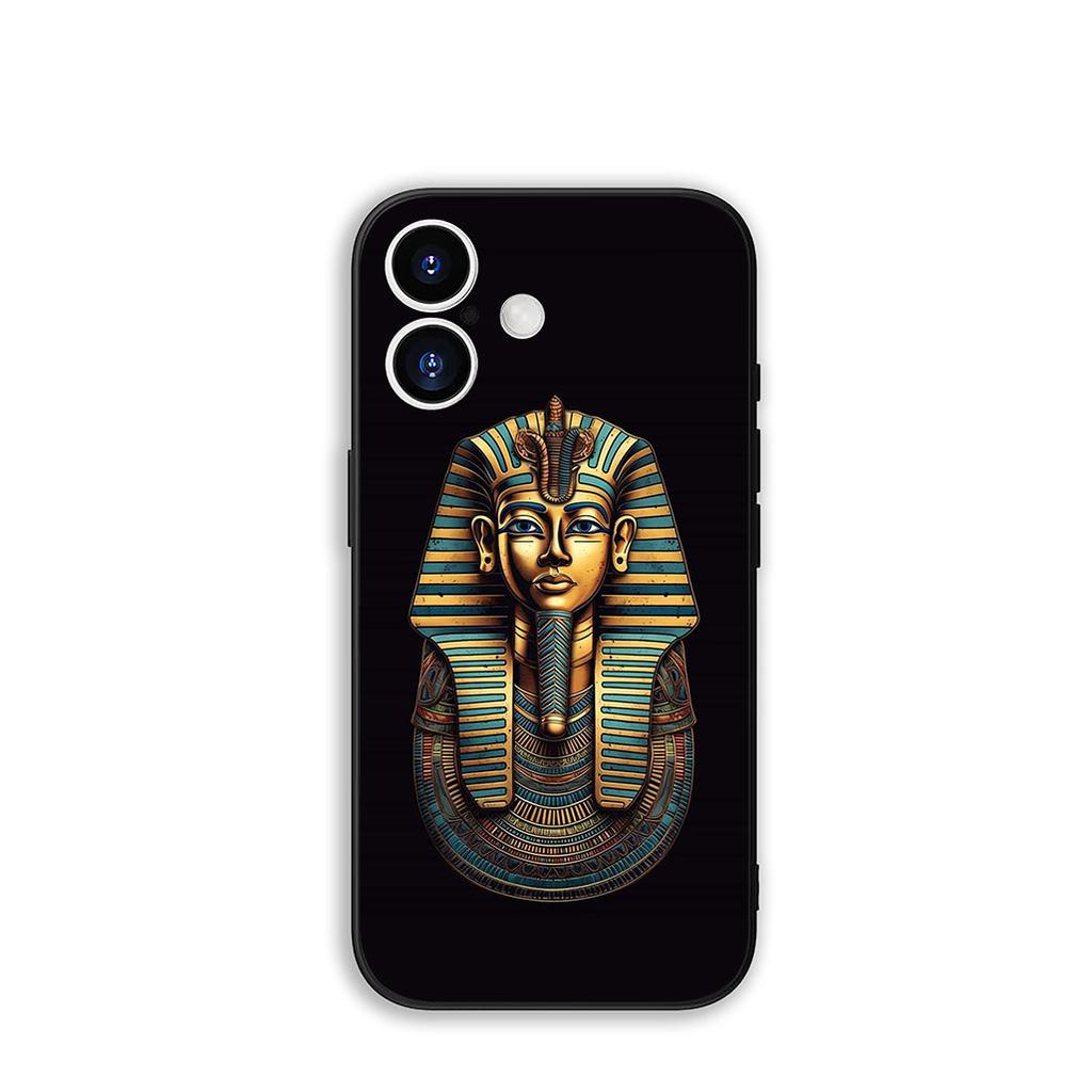 for Samsung Galaxy A36 A17 A26 A07 A35 A54 A53 A13 A33 A34 S8 S9 S20 S21 FE S10 Plus Cover Case Egypt Nefertiti Anubis Ankh Art