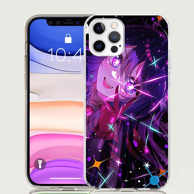 Oshi No Ko Phone Case For iPhone 17 Air 16 15 Plus 11 14 Pro Max 13 Mini 12 7 8 + SE Pattern Art Customized Cover 16 15 Plus 11