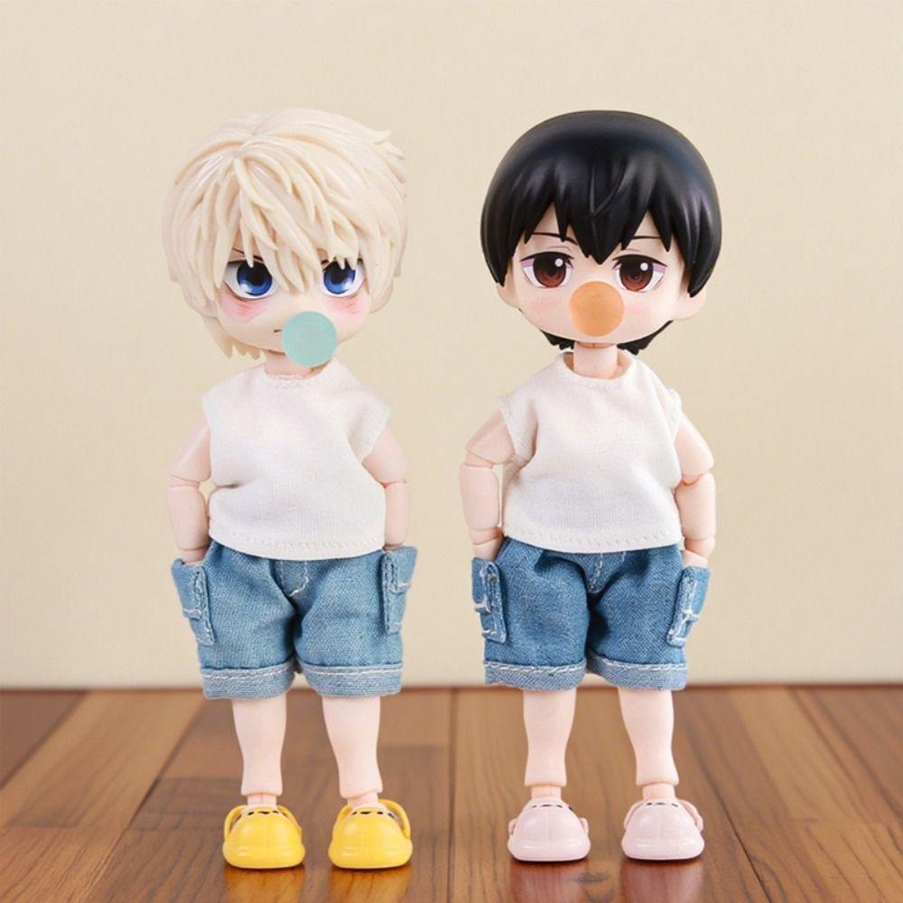 1 Pair Mini Mini puppy slippers Simulation Silicone puppy slippers Doll Accessories