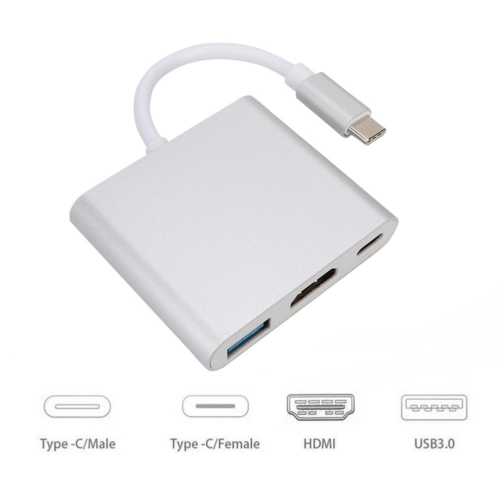 Type C To HDMi   PD Power Charging   USB3.0 Converter Adapter for Switch Game Console
