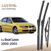 For Seat Leon MK1 2000-2005 2001 2002 2003 2004 Wiper Front & Rear Wiper Blades Windshield Windscreen Window Brushes 21"+19"+16"
