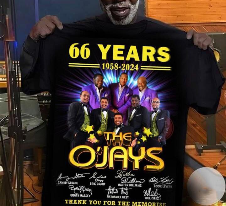 66 Years The OJays Thank You For The Memories T-shirt Q11696 S