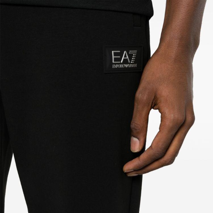 Ea7 EMPORIO ARMANI Naszywka z logo Spodnie dresowe ze sznurkiem 3DPP77-PJUEZ-1200