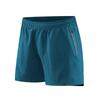 2024 Men's American Style Quick-Dry Reflective Running Shorts, Three-Quarter Length Fitness Pants