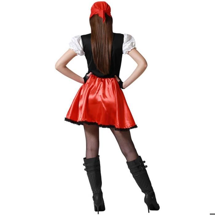 Pirátský kostým - Zlatý - Dámský - XL - 42/44