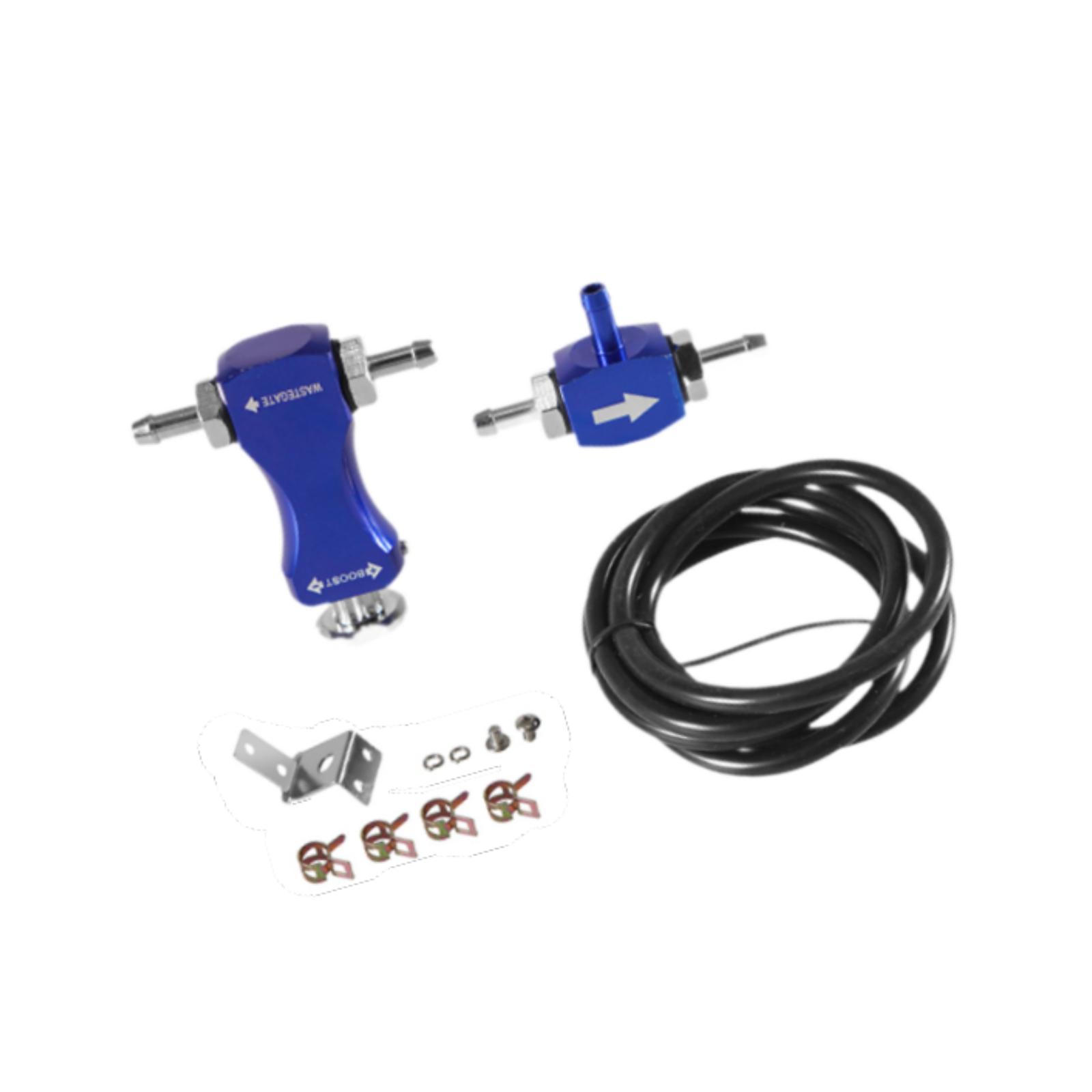 

Boost Controller Kits Replacement Sturdy Accessories Parts Cars Aluminum Alloy Easy to Use Adjustable Turbo Boost Controller синий