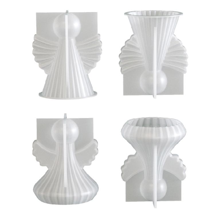 Silicone Angel Wing Mold Silicone Candle Moulds Suitable for Crafting Beautiful Resin Art Candle and Decorative Items