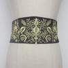 Satin Corset Belt Cloth Waistband Vintage Waist Belt  Women