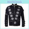 Veste de scène Michael Jackson Pour Cosplay et Théâtre En Matière Polyester Pour Fête et Jeu de Rôle