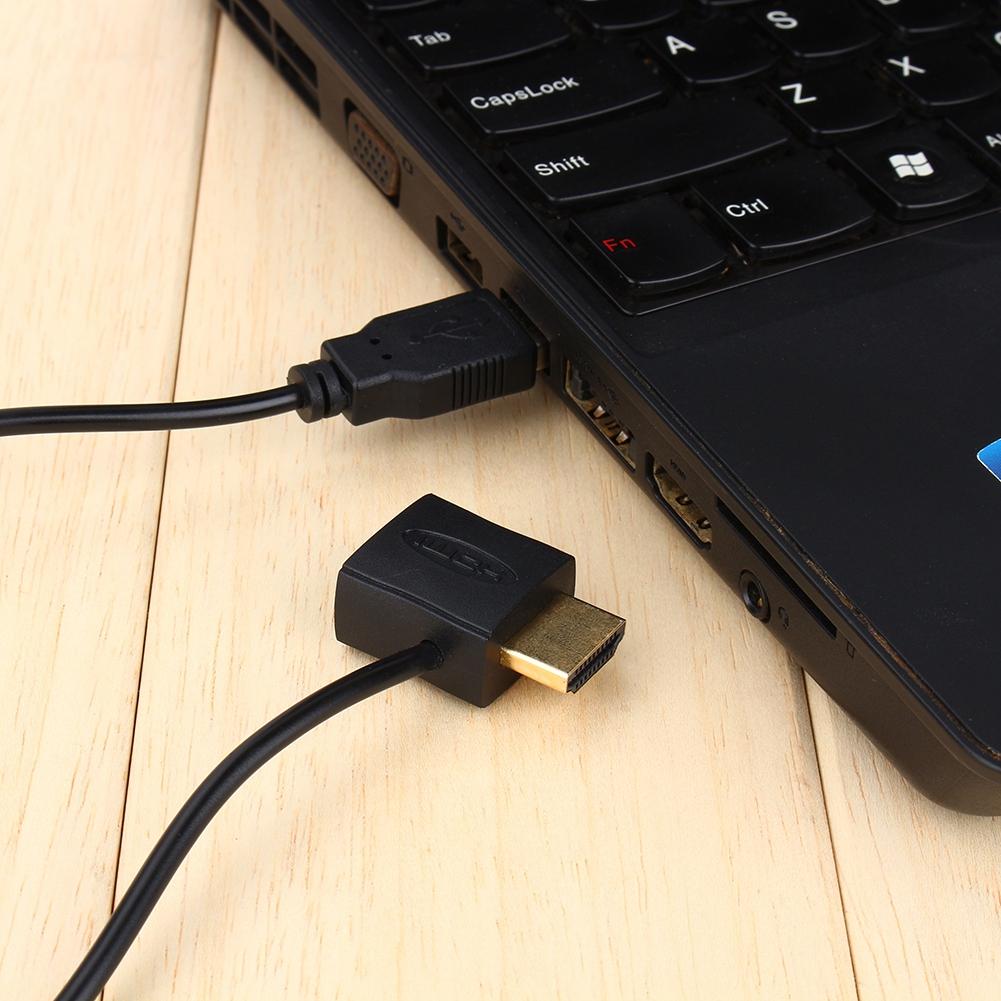 HDMI Male To HDMI Female Adapter Connector   50cm USB 2.0 Charger Power Supply Cable HDMI cable
